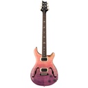 GUITARRA DE CUERPO HUECO PRS GUITARS SE ED SHEERAN FLAT BACK HB I BARITONE PIEZO PINK OMBRE