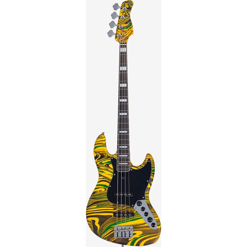 BAJO MARCUS MILLER V7 ALDER-4 NEW GEN YELLOW SWIRL