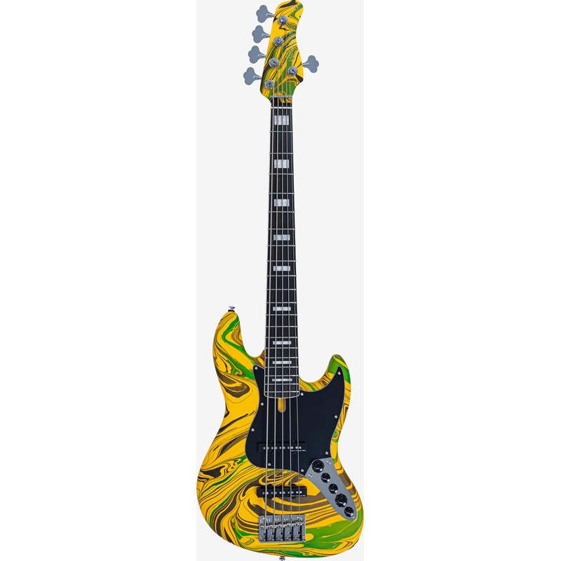 BAJO DE 5 CUERDAS MARCUS MILLER V7 ALDER-5 NEW GEN YELLOW SWIRL