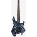 GUITARRA ELÉCTRICA SIRE GUITARS X6 HEADLESS 6 SWIRL BK
