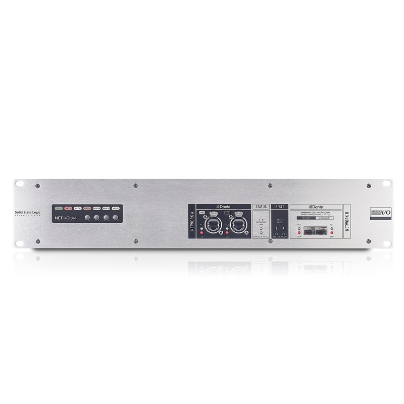 CONVERSOR DE AUDIO SSL NET I/O DANTE D64