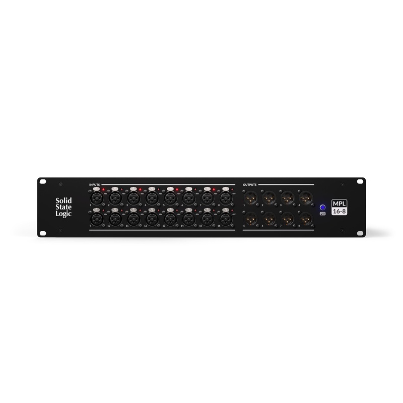 STAGEBOX DANTE SSL MPL 16-8