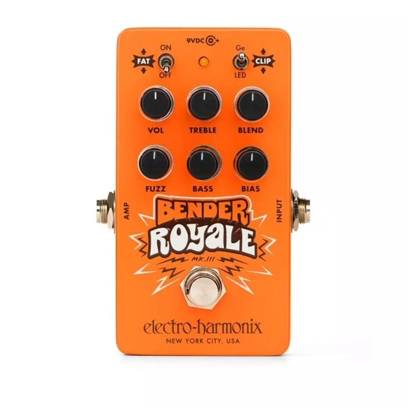 PEDAL FUZ EHX BENDER ROYALE GERMANIUM FUZ ORANGE