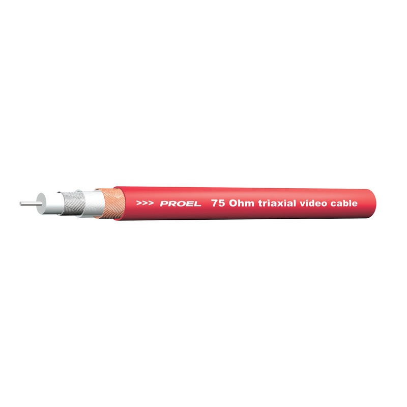 CABLE VIDEO PROEL RGTRIAX