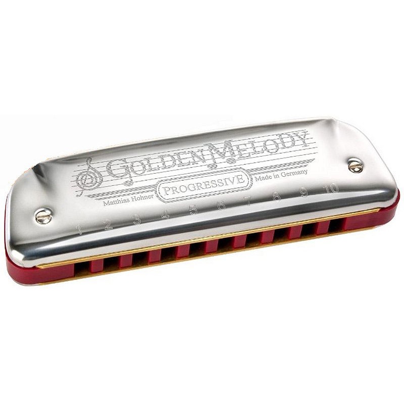 ARMÓNICA DIATÓNICA HOHNER GOLDEN MELODY G