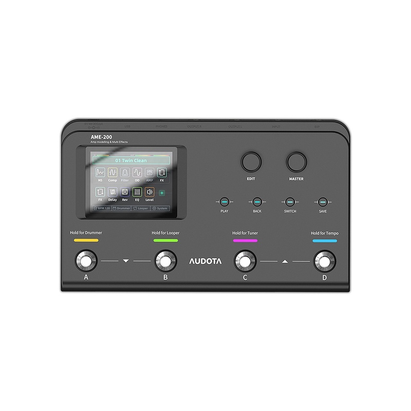 PEDALERA MULTI-EFECTOS AUDOTA AME-200