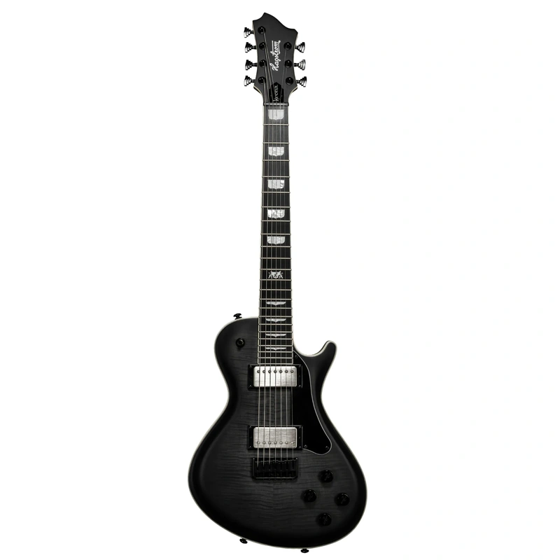 GUITARRA ELÉCTRICA HAGSTROM KRONA 7 SINGLE-CUT BK