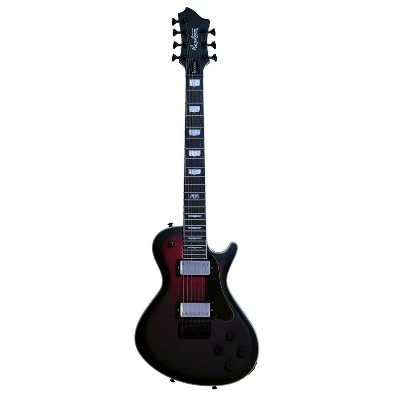 GUITARRA ELÉCTRICA HAGSTROM KRONA 7 BURNT BLOOD