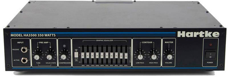 AMPLIFICADOR CABEZAL PARA BAJO HARTKE HA3500