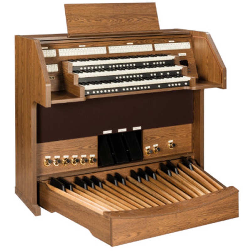 ORGANO LITURGICO VISCOUNT CHORUM 90 ROBLE OSCURO