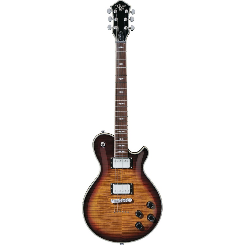 GUITARRA ELÉCTRICA MICHAEL KELLY PATRIOT DECREE CARAMELO BURST
