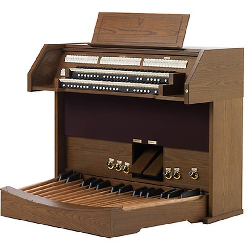 ORGANO LITURGICO VISCOUNT CHORUM 50 DLX ROBLE OSCURO
