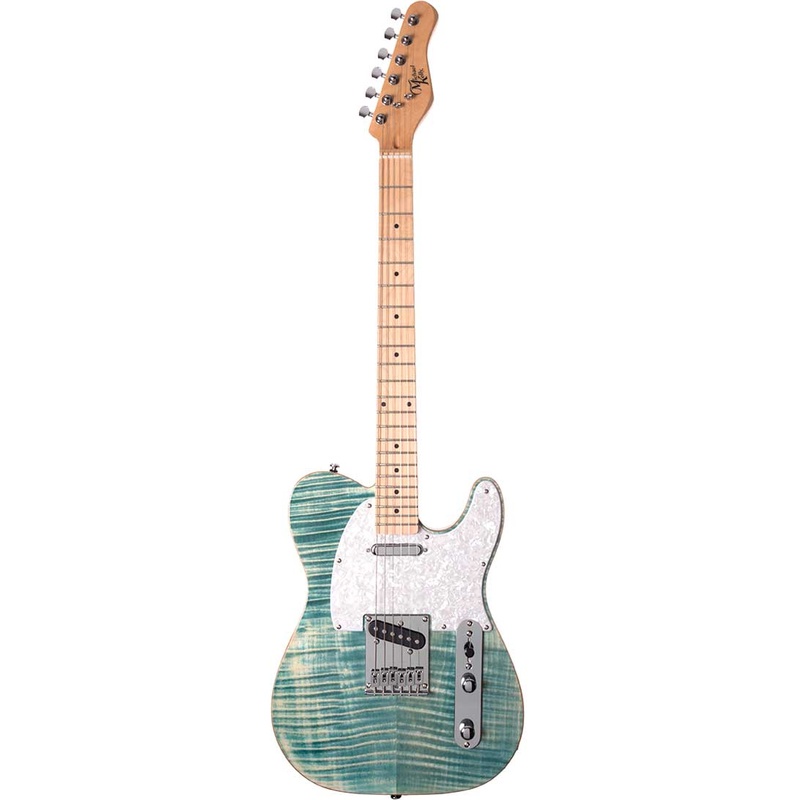 GUITARRA ELÉCTRICA MICHAEL KELLY MK-1953 TELE SINGLE COIL BLUE JEAN WASH