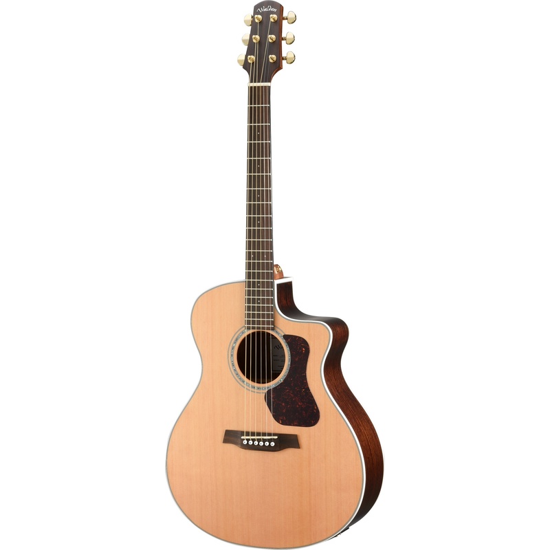 GUITARRA ELECTROACUSTICA WALDEN WAG630CEW NATURA 600