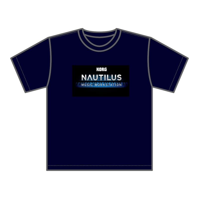 CAMISETA KORG NAUTILUS KEYS M