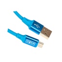 CABLE MICRO USB OQAN MICROUSB A USB 150CM AZUL