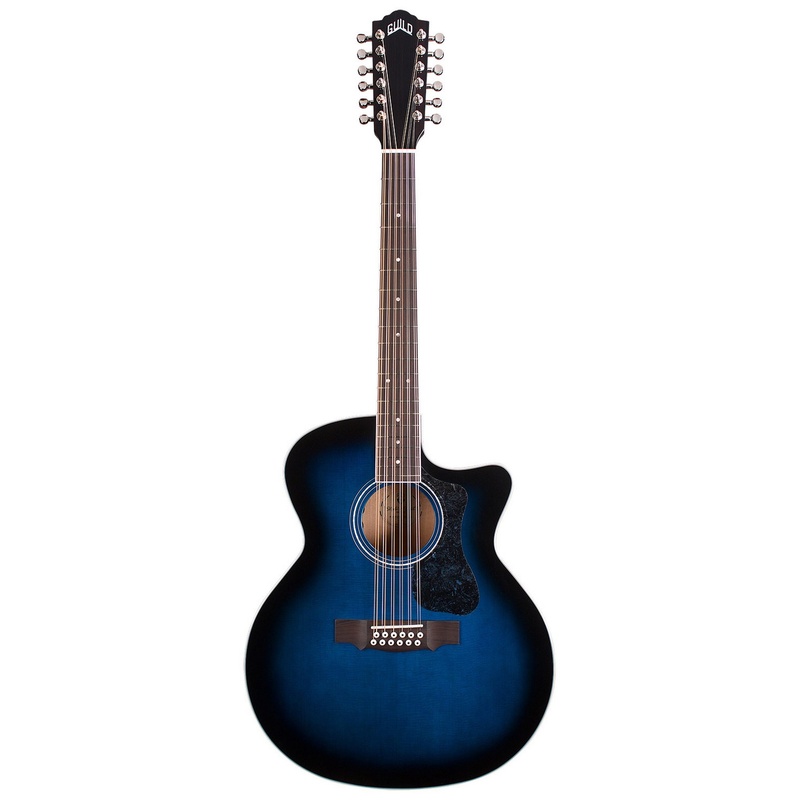GUITARRA ELECTROACUSTICA GUILD F-2512CE DELUXE MAPLE 12-STRING DARK BLUE BURST