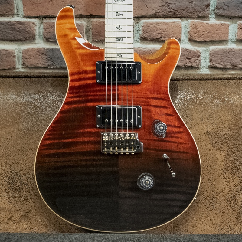 GUITARRA ELÉCTRICA PRS GUITARS WL CU24 RG10 FIRE RED TO GREY BLACK FADE