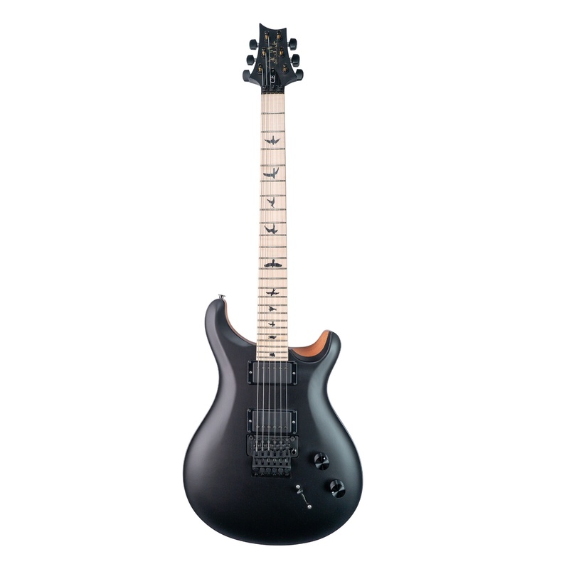 GUITARRA ELÉCTRICA PRS CE 24 FLOYD BLACK SATIN BK