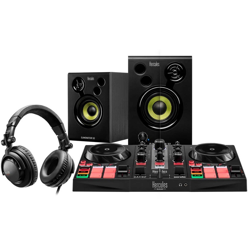 KIT DE DJ HERCULES DJ LEARNING KIT MK2
