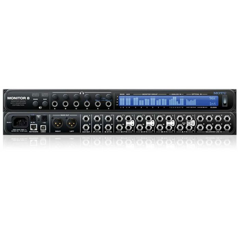 INTERFACE DE AUDIO MOTU MONITOR 8 AVB