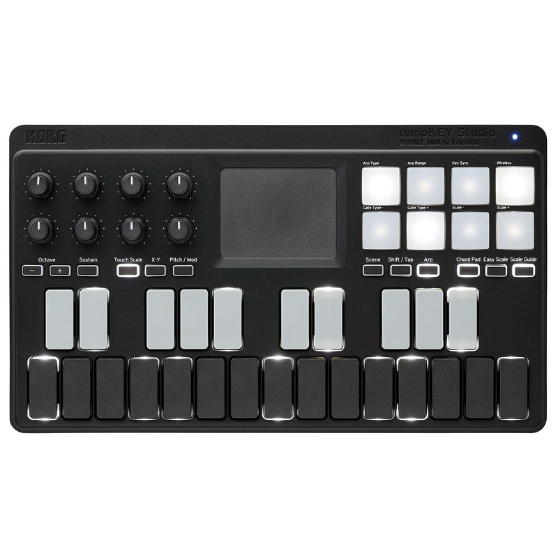 TECLADO CONTROLADOR MIDI-USB KORG NANOKEY STUDIO