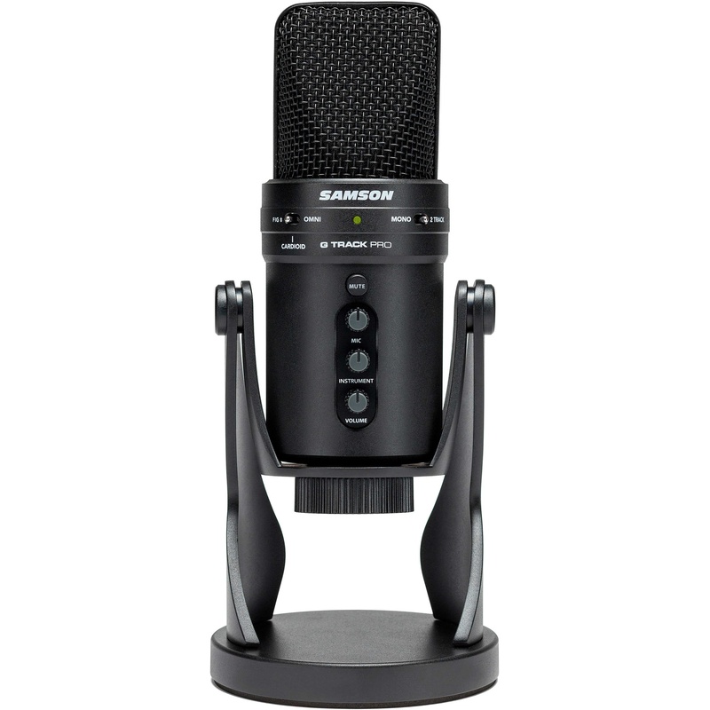MICRÓFONO DE CONDENSADOR SAMSON G-TRACK PRO USB