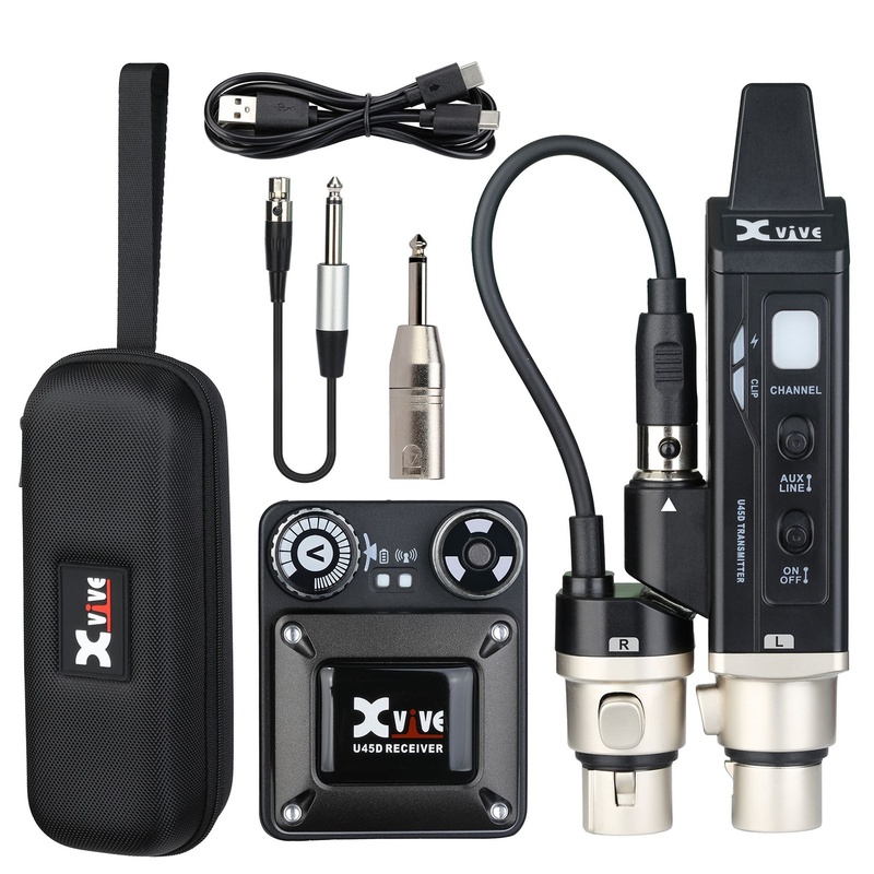 MONITOR IN-EAR XVIVE U45D BK