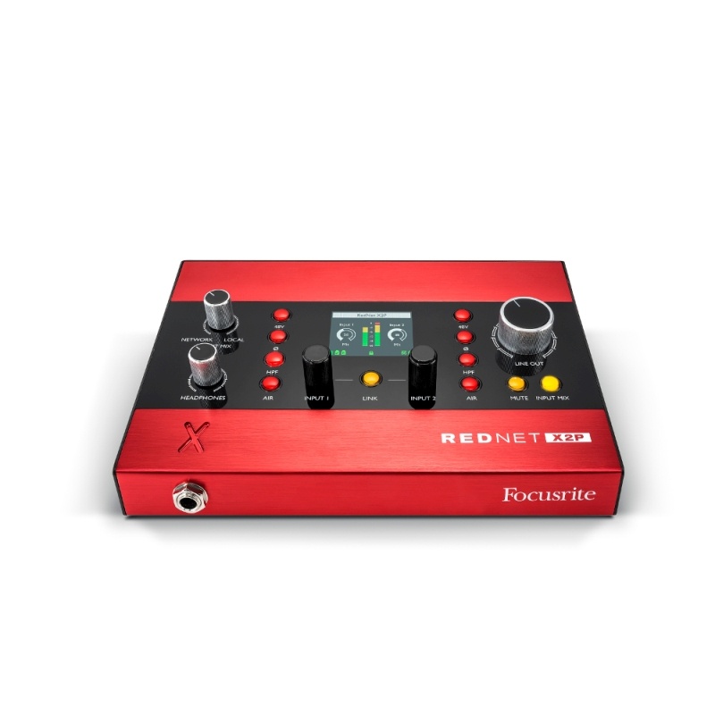 INTERFAZ DE AUDIO FOCUSRITE PRO REDNET X2P