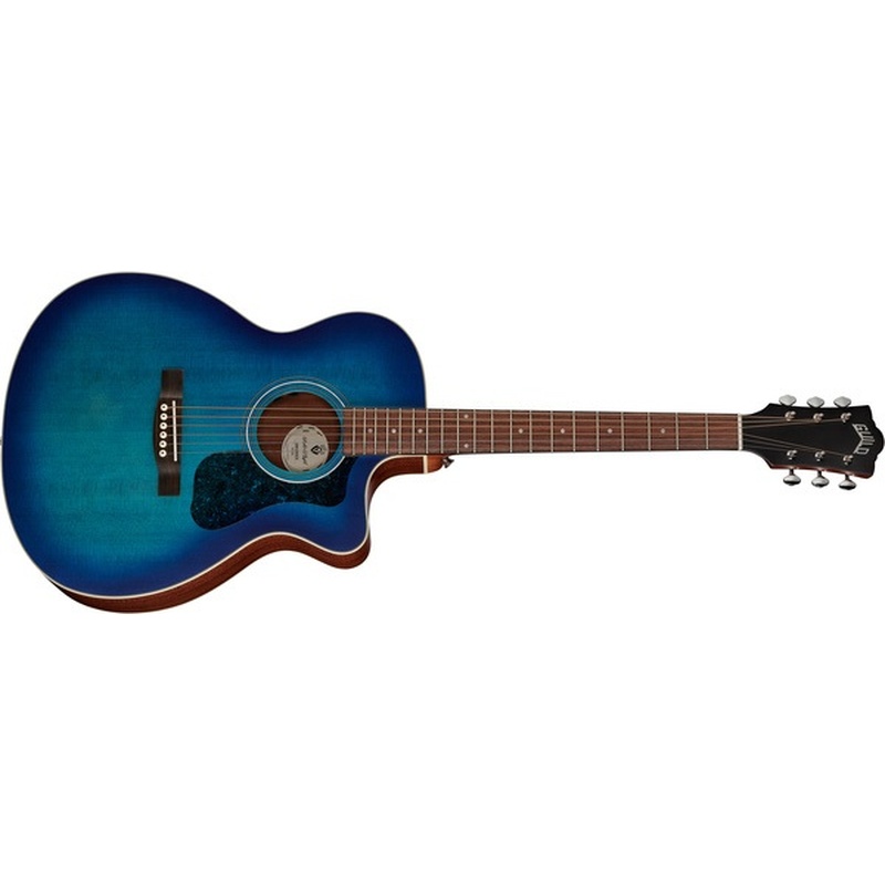 GUITARRA ELECTROACUSTICA NAN OM-240CE DARK BLUE BURST