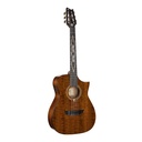 GUITARRA ACUSTICA CORT FRANK GAMBLE LUXE NAILON BR