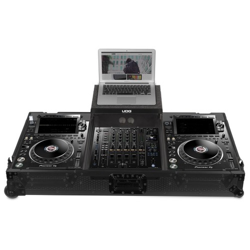 FLIGHT CASE UDG GEAR ULTIMATE FLIGHT CASE SET PIONEER CDJ-3000/A9 BK (L&W)