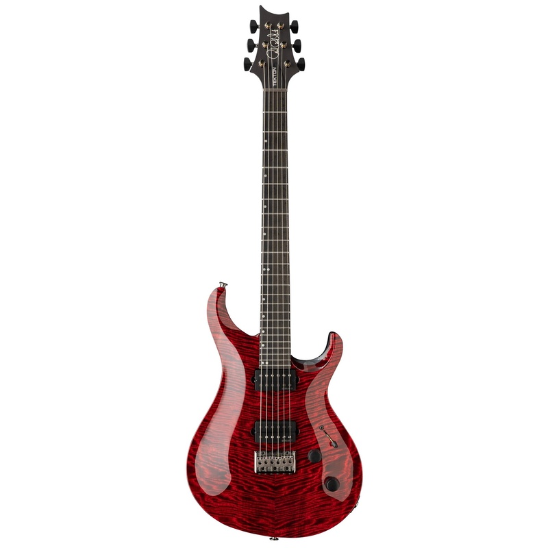 GUITARRA ELÉCTRICA PRS GUITARS TEKTON BLACK SATIN NECK BLOODSTONE RED
