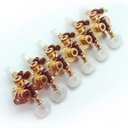 Clavijero Bandurria-Laúd Alhambra Dorado