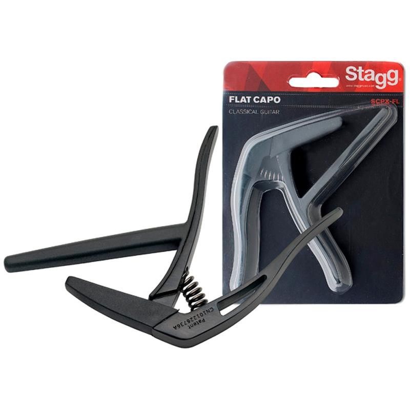 Cejilla Stagg Scpx-Fl Bg Capo Clasica