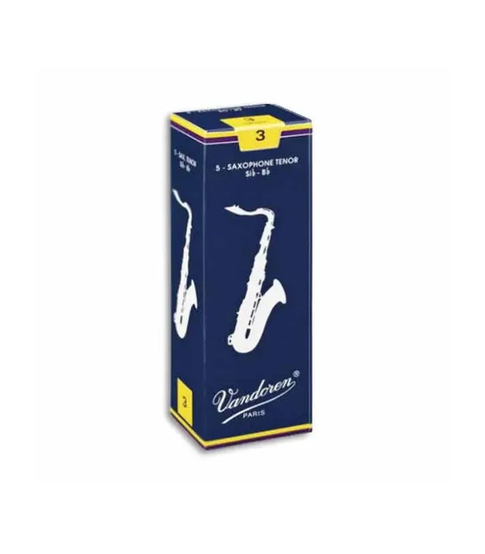 Caña Saxo Tenor 3 Vandoren  Sr223 Caja Azul