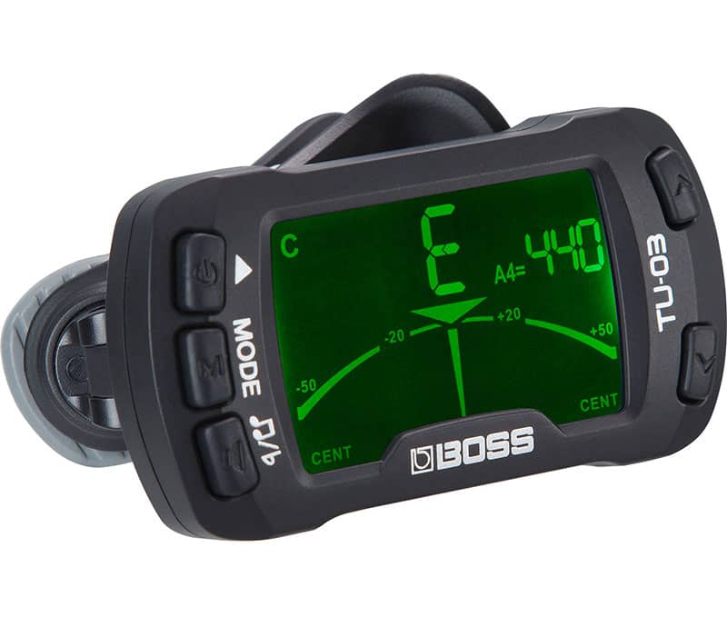 Afinador Metrónomo Boss Tu-03