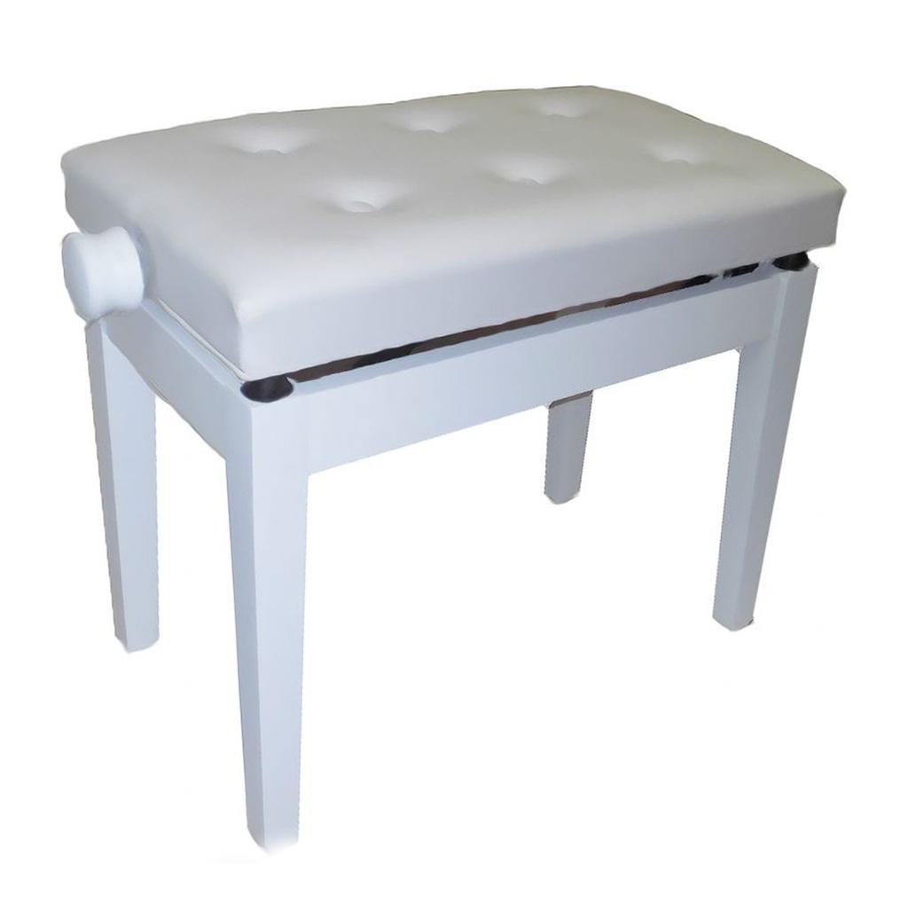 Banqueta Piano Steiner Bgb Blanco/Blanco