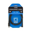 Cable Midi Boss Bmidi-5-35 Din/Trs 1,5M