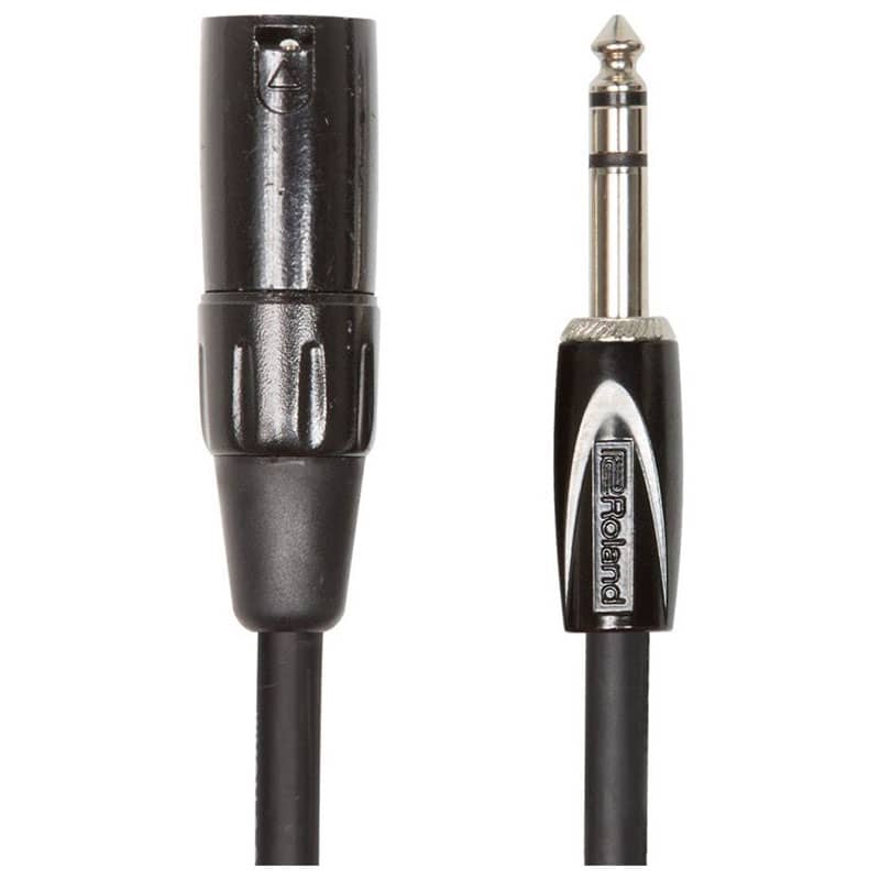 Cable Roland Rcc-5-Trxm 1/4"" Trs M/ Xlrm 1/4"" 1,5M