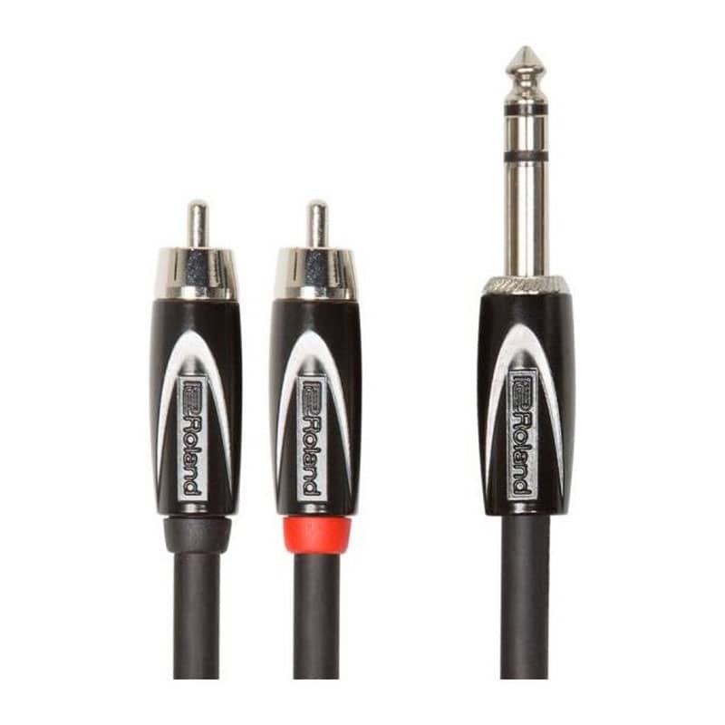 Cable Roland Rcc-10Tr2R Dual 1/4"" 1/4"" 3M