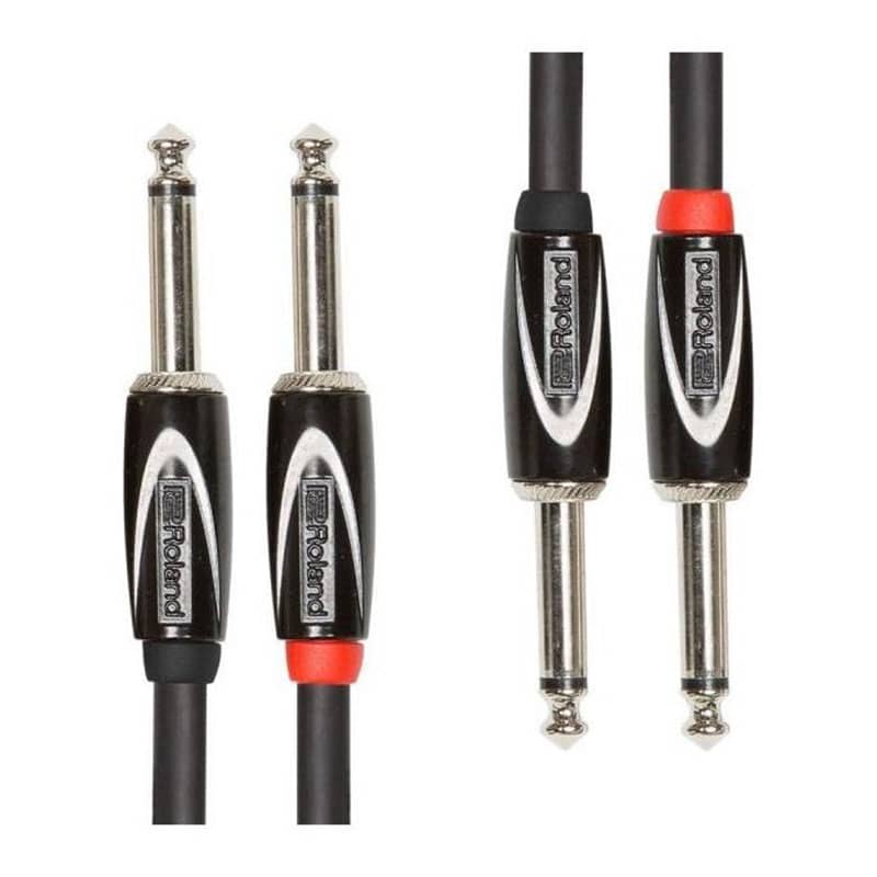 Cable Roland Rcc-15-2814 Dual 1/4"" 1/4"" 4,5M