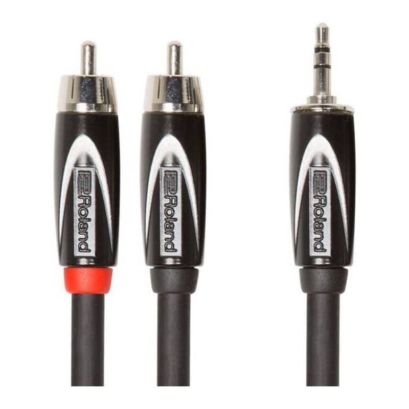 Cable Roland Rcc-10352R 3,5Mm Trs Dual Rca 3M