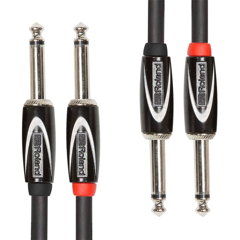 Cable Roland Rcc-3-2814 1M. 2Jack/2Jack