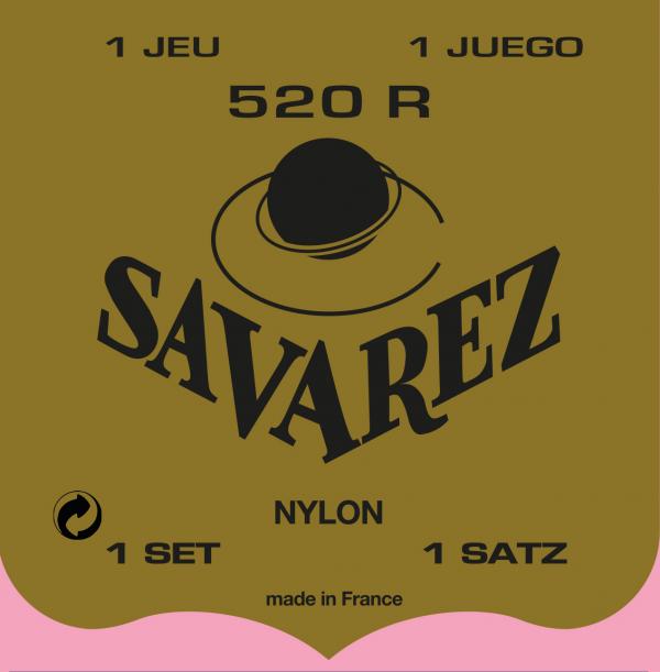 Juego Cuerdas Savarez 520-R Carta Roja
