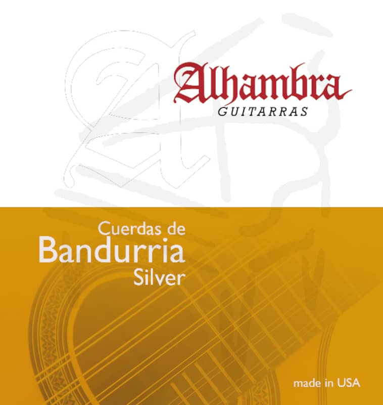 Juego Cuerdas Bandurria Alhambra Silver