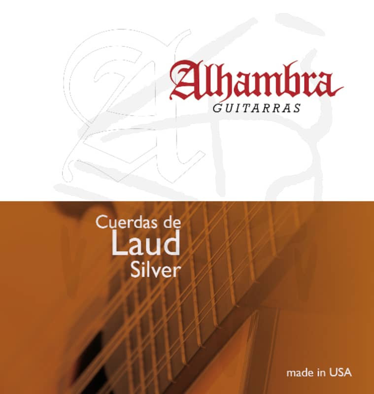 Juego Cuerdas Laúd Alhambra Silver
