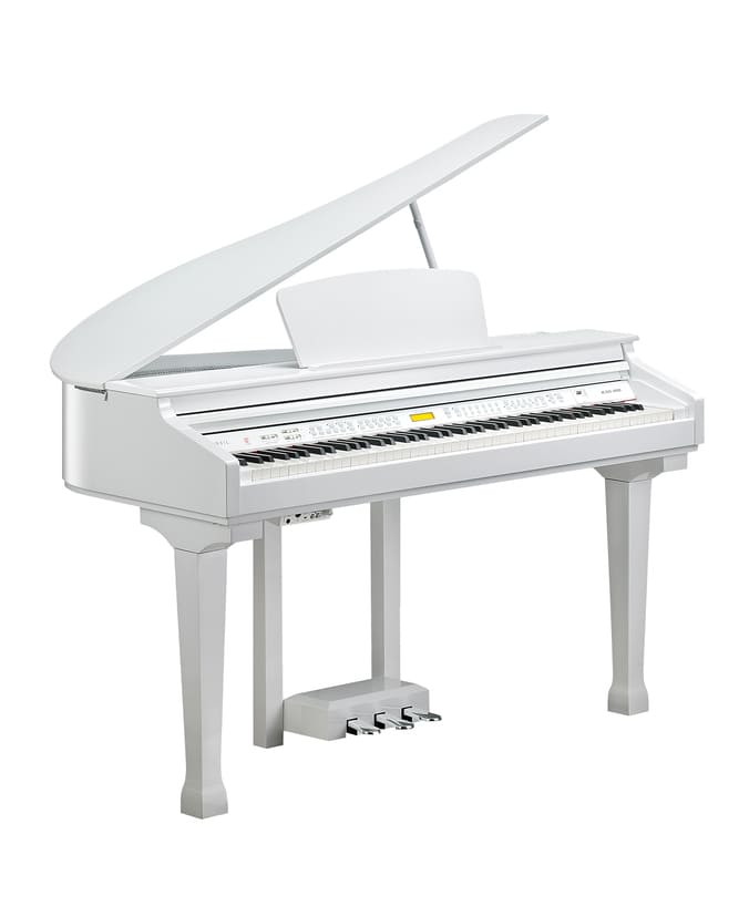 Piano Digital Kurzweil Kag-100 Cola Blanco Pulido