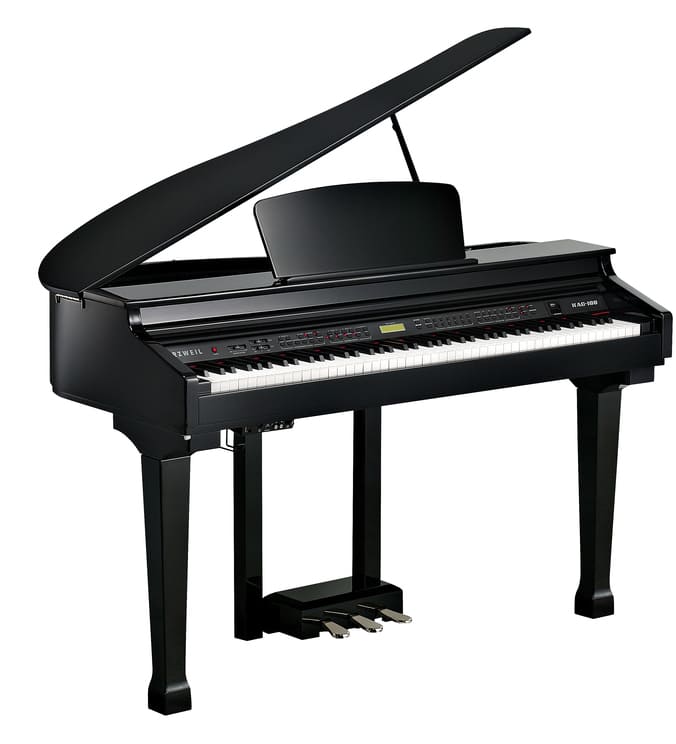Piano Digital Kurzweil Kag-100 Cola Negro Pulido