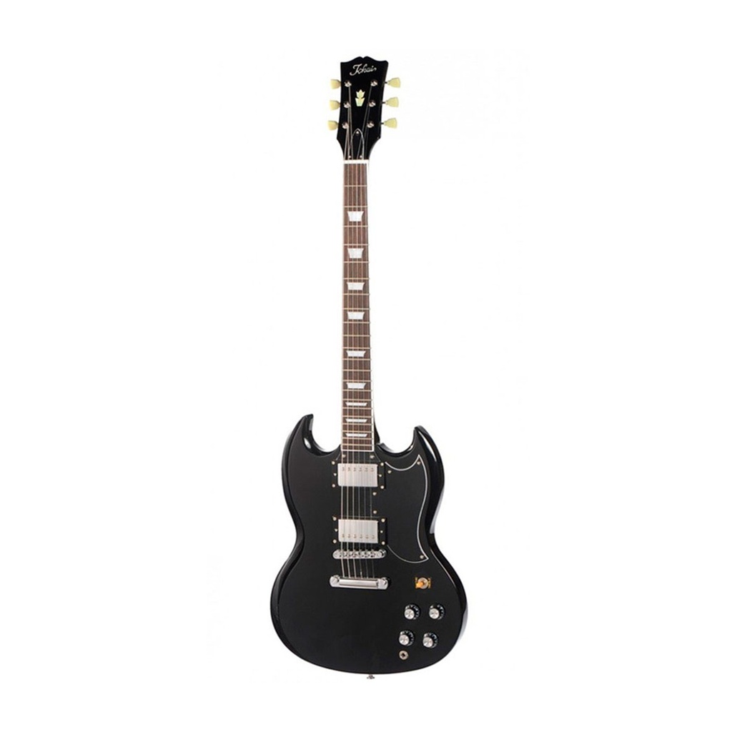 Guitarra Eléctrica Tokai Usg58-Bb Sg Negro Brillo